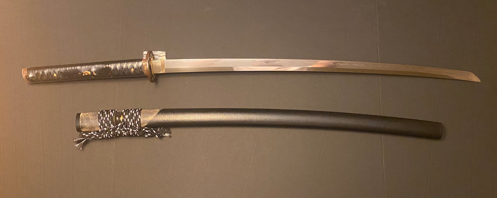 Sanmai Katana Tiger Motif