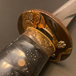 Sanmai Katana Tiger Motif