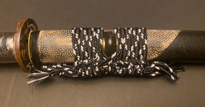 Sanmai Katana Tiger Motif